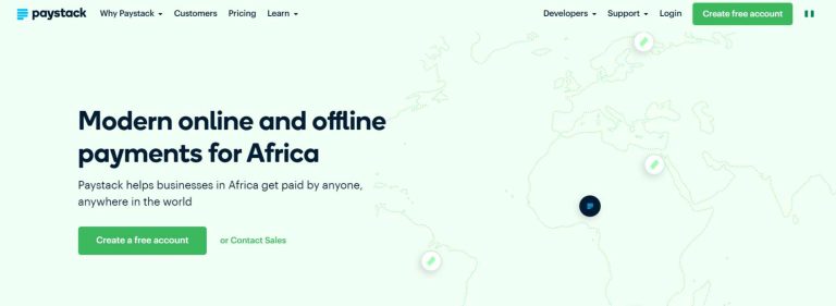 Paystack Payment Gateway in Nigeria dashboard for business payments